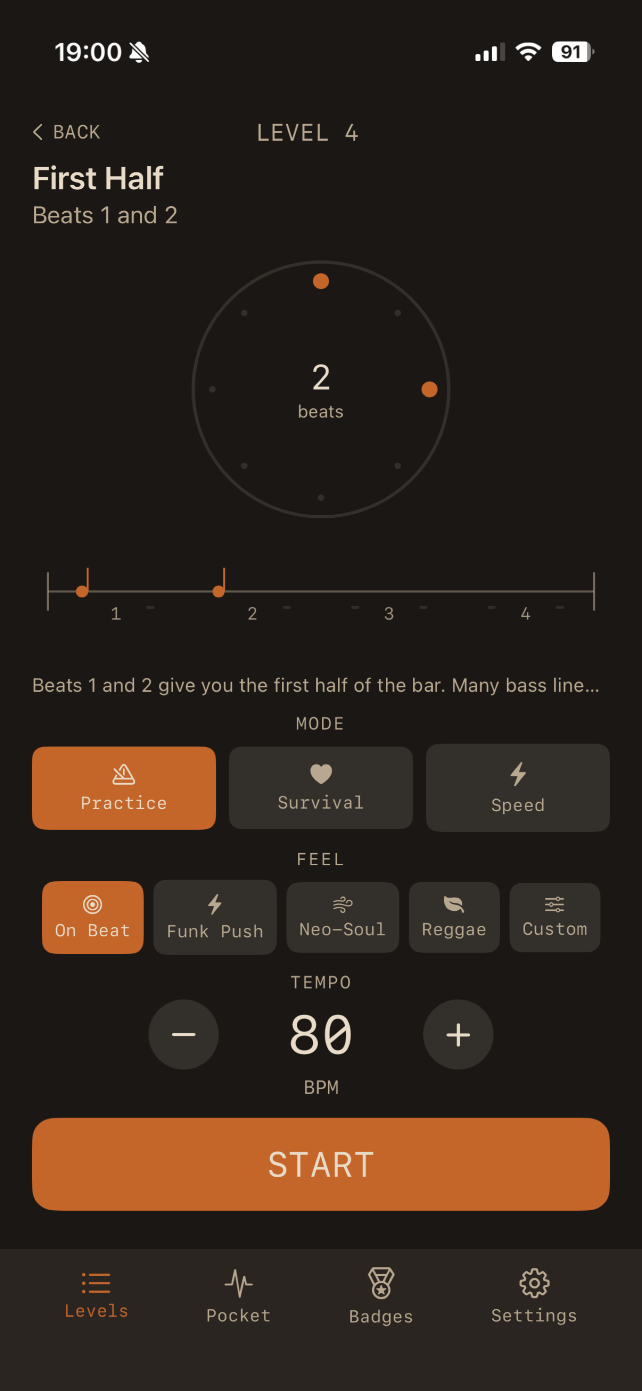 PocketGroove - skjermbilde 4